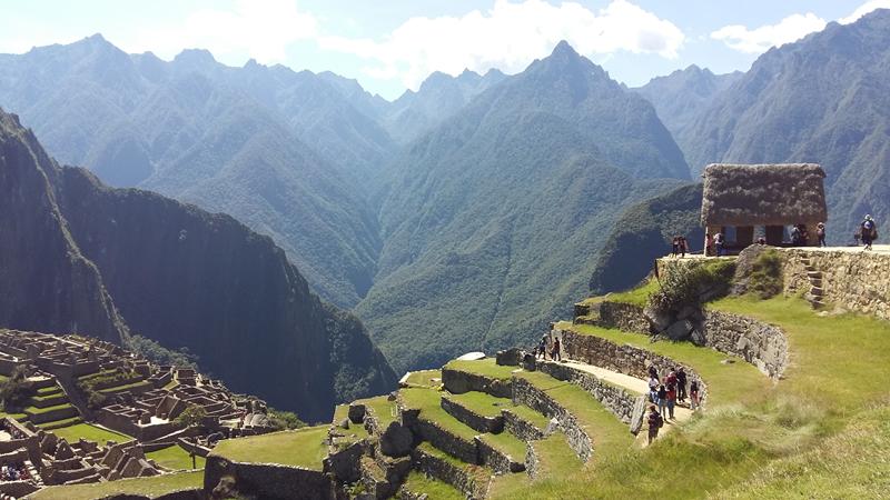 Different view of Machu Picchu