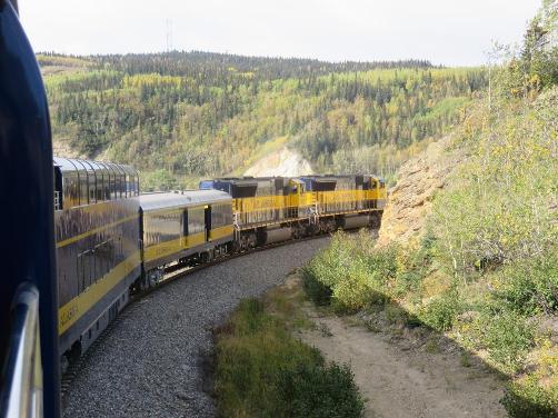 Dome train to Denali National Park